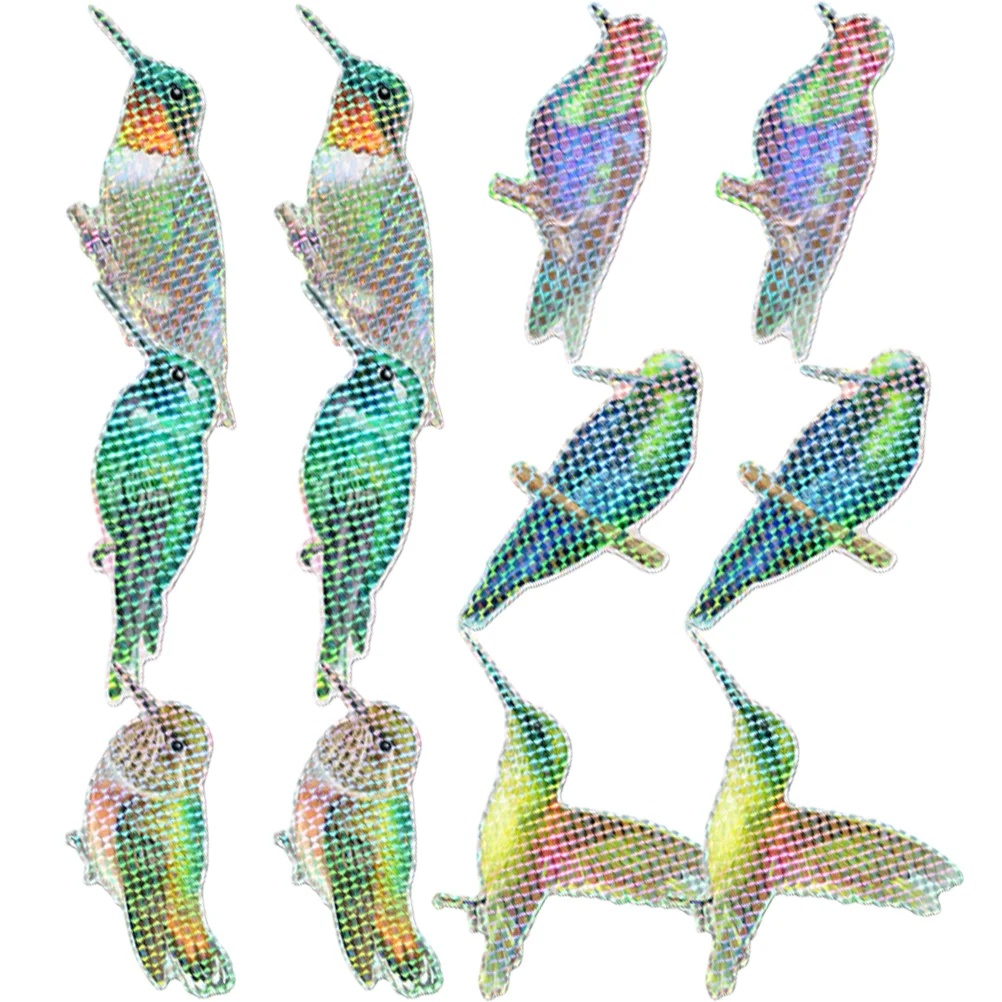 

Window Sticker Screen Bird Hummingbird Cling Door Decal Clings Anti Collision Magnets Birds Alert Deterrent Strikes Strike