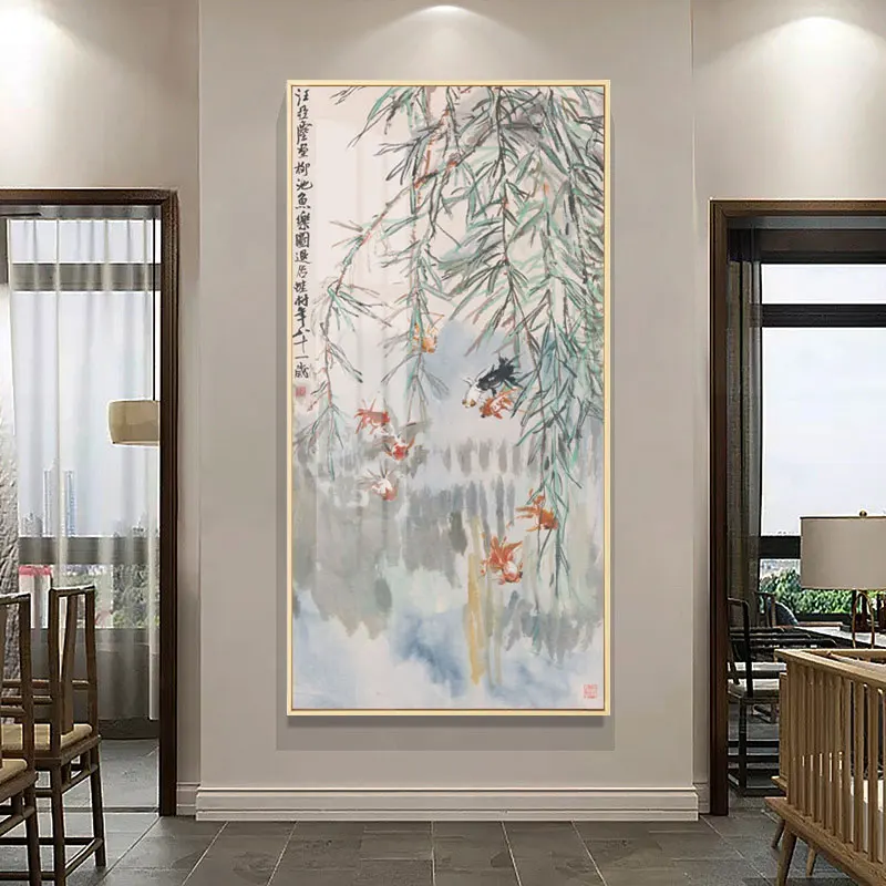 Всемирно известные древние произведения искусства в китайском стиле пейзаж