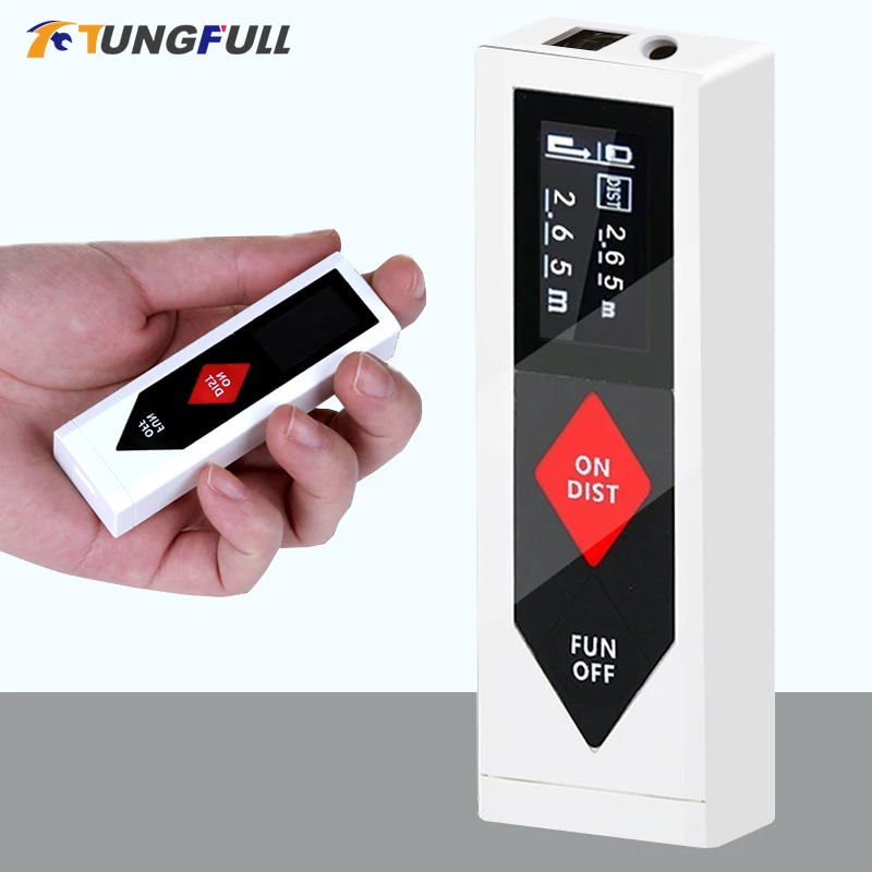 

Цифровой лазерный дальномер 40/50/60/70 м с USB-зарядкой