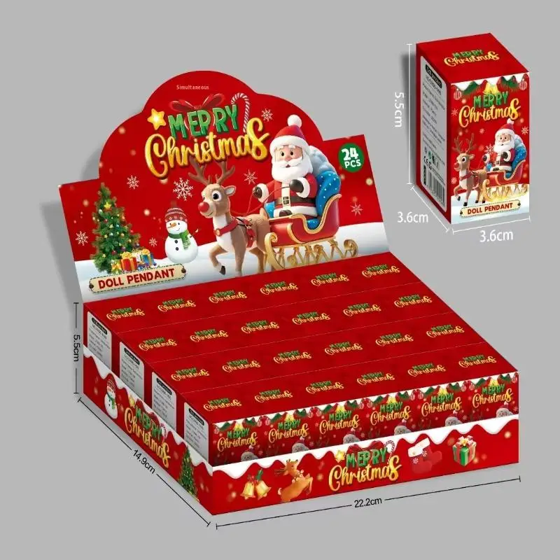 

Рождественские брелоки набор 24 шт