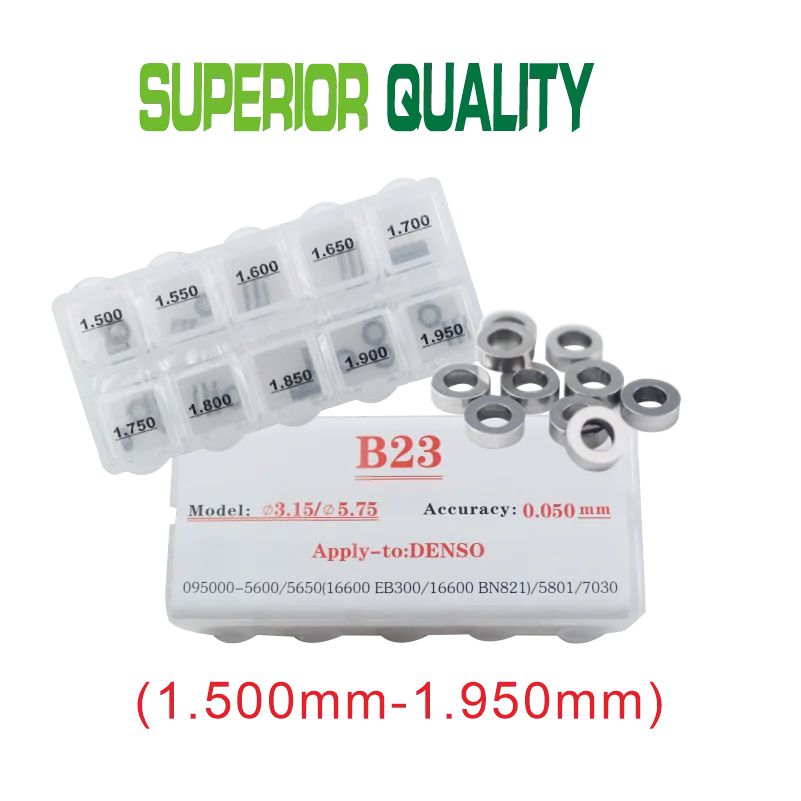 

Автозапчасти, форсунки дизельного двигателя, регулировочная прокладка B21 B23 B24 B27, регулировка форсунки Common Rail, прокладка, шайба