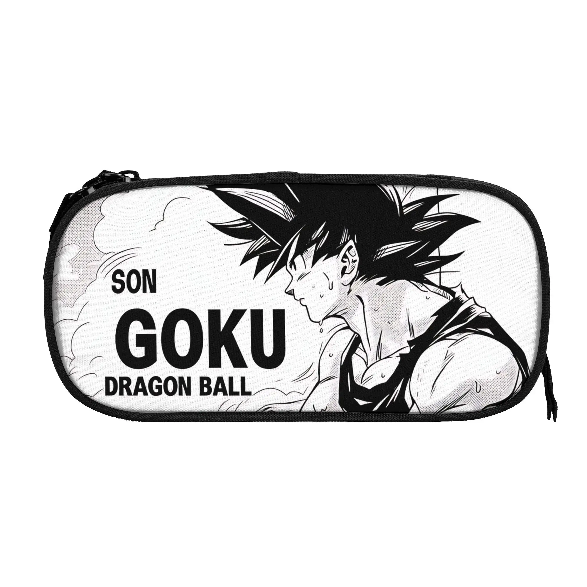 Фото Детские школьные пеналы с Гоку из Dragon Ball Z, большой вместимости, для мальчиков и девочек №1