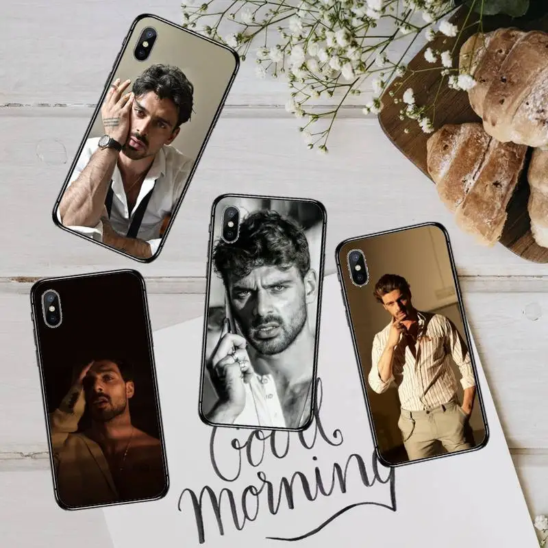 

Michele Morrone Italian actors Phone Case For iphone 12 11 13 7 8 6 s plus x xs xr pro max mini shell