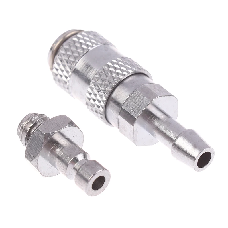 

1 комплект, самоблокирующееся соединение для остановки воды, внутренний диаметр 4 мм, соединение водопроводной трубы M5/M6, фитинги для водяного охлаждения ноутбука