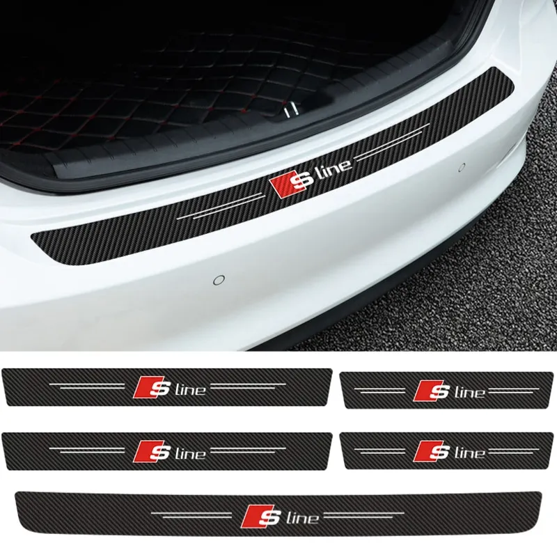 Наклейка для Audi Sline A3 A4 A5 A6 A7 A8 S3 S4 S6 RS3 RS4