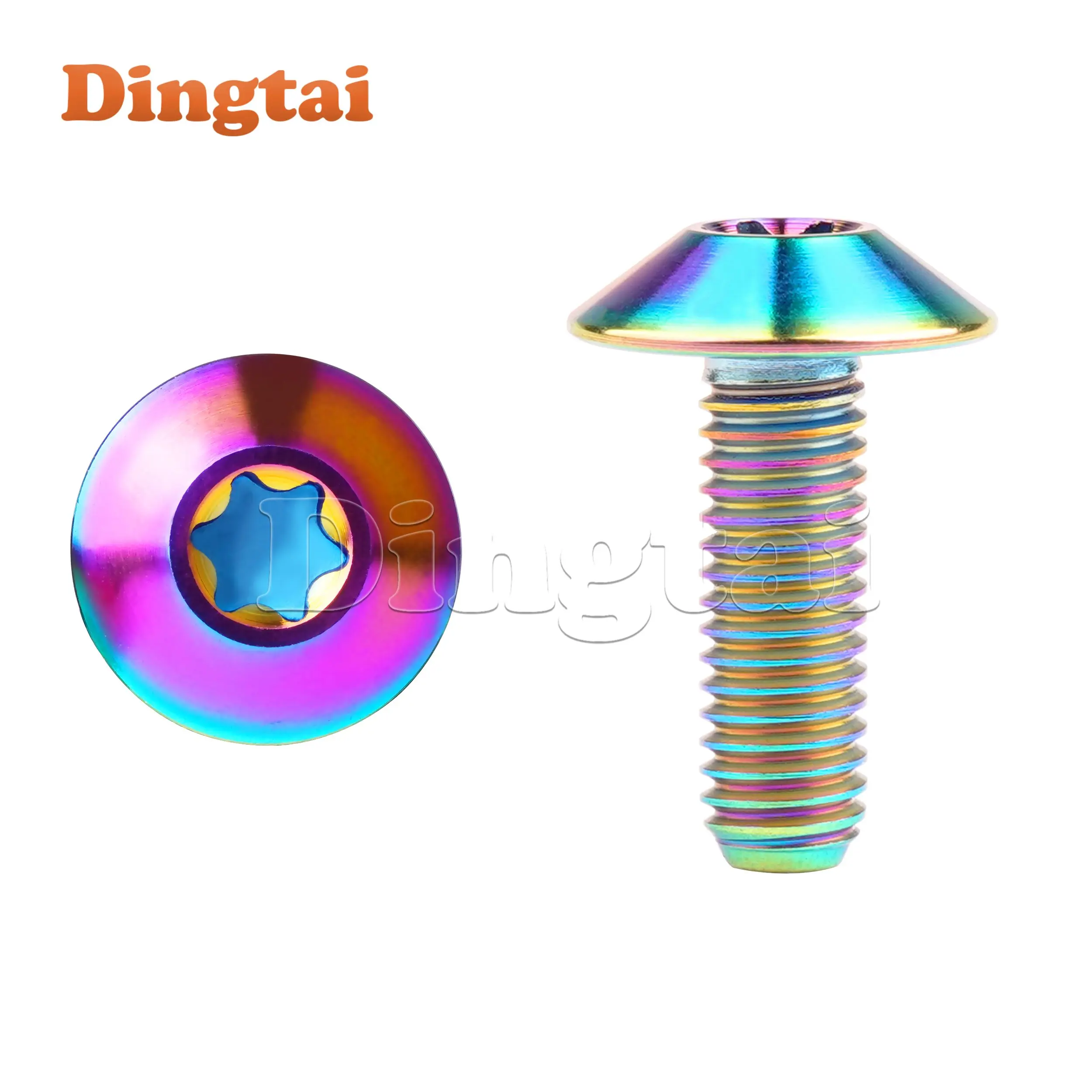 

Dingtai Титановые болты M4/M5/M6x12 15 20 25 30 35 мм Torx для велосипеда и мотоцикла