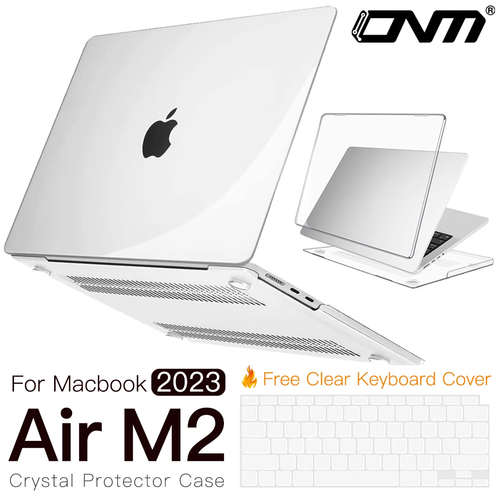 

Laptop Case for MacBook Air 15 13 A2941 A2681 M2 Chip 15.3 Case for MacBook Air 15.3 2023 Touch ID Protector Cover Accessories