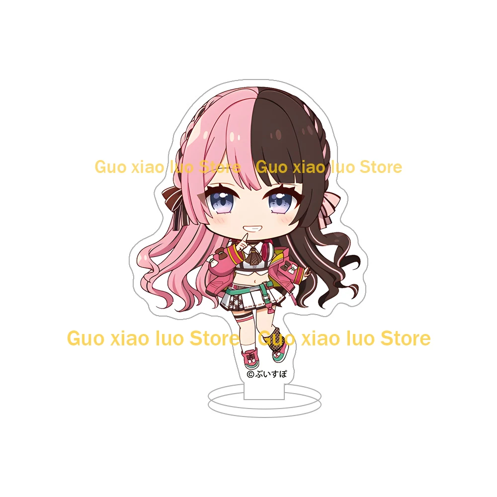 Фото VTuber VSPO GiGO Limited Edition SHINOMIYA RUNA AIZAWA EMA YAKUMO BENI KAMINARI QPI Мини-акриловая подставка, украшение для стола, подарок в стиле аниме №3