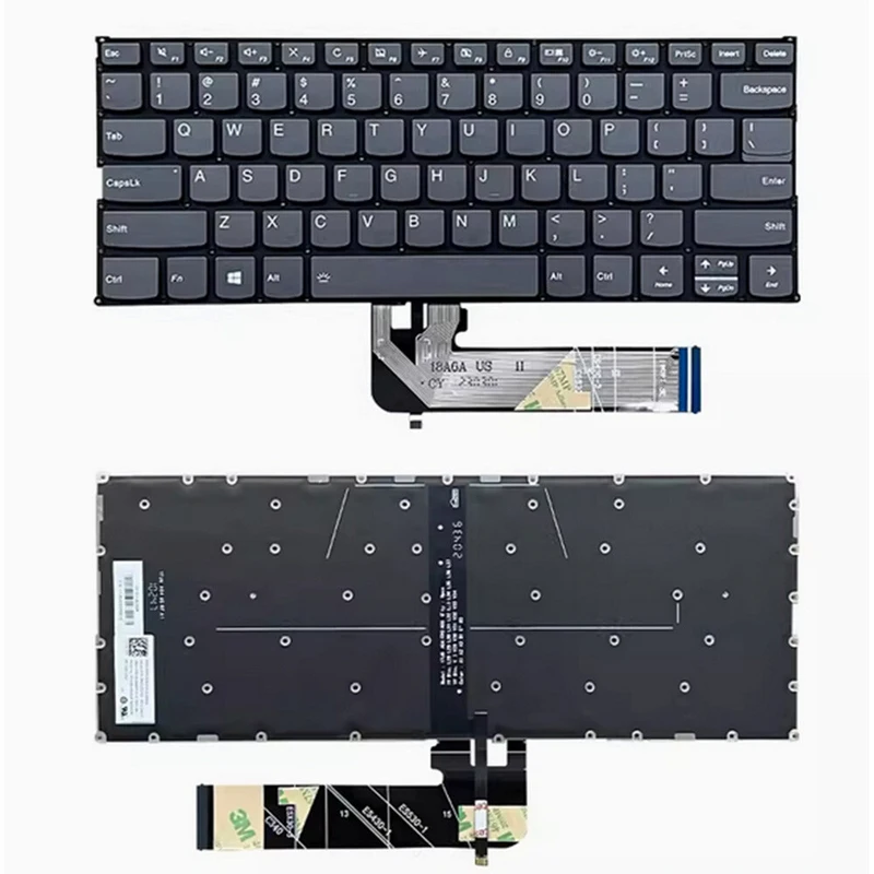 Фото Новая клавиатура для ноутбуков Lenovo Thinkbook 14IIL K4e-IML E4-IIL V340-14 6-14IIL №3