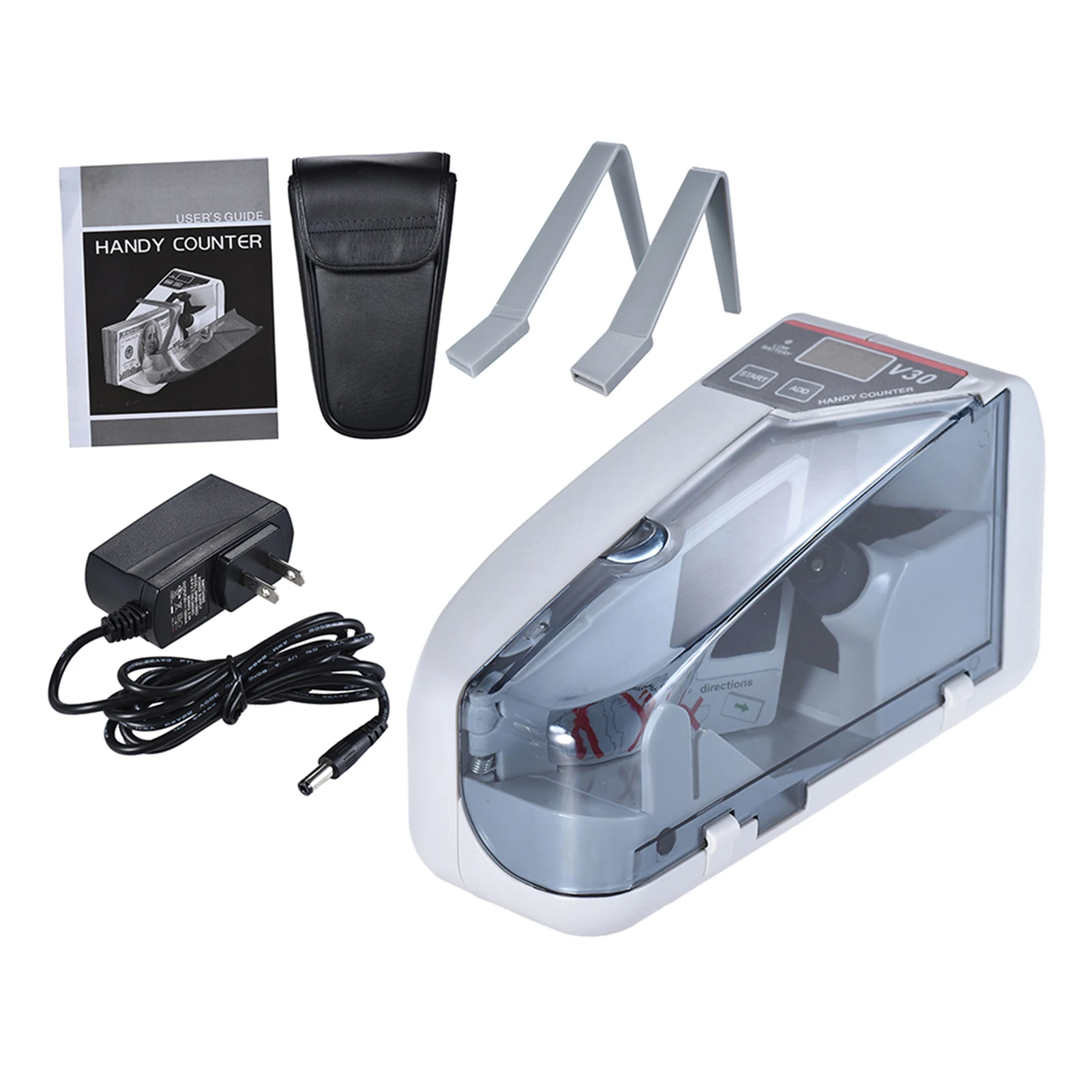 Удобный мини-счетчик банкнот копия работа от аккумулятора