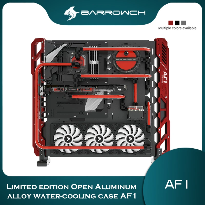 

Barrowch Aluminum alloy Coputer Case M/B EATX/ATX/mATX/ITX Limited edition Multi-cold row For Water Cooling PC DIY Open Chassis