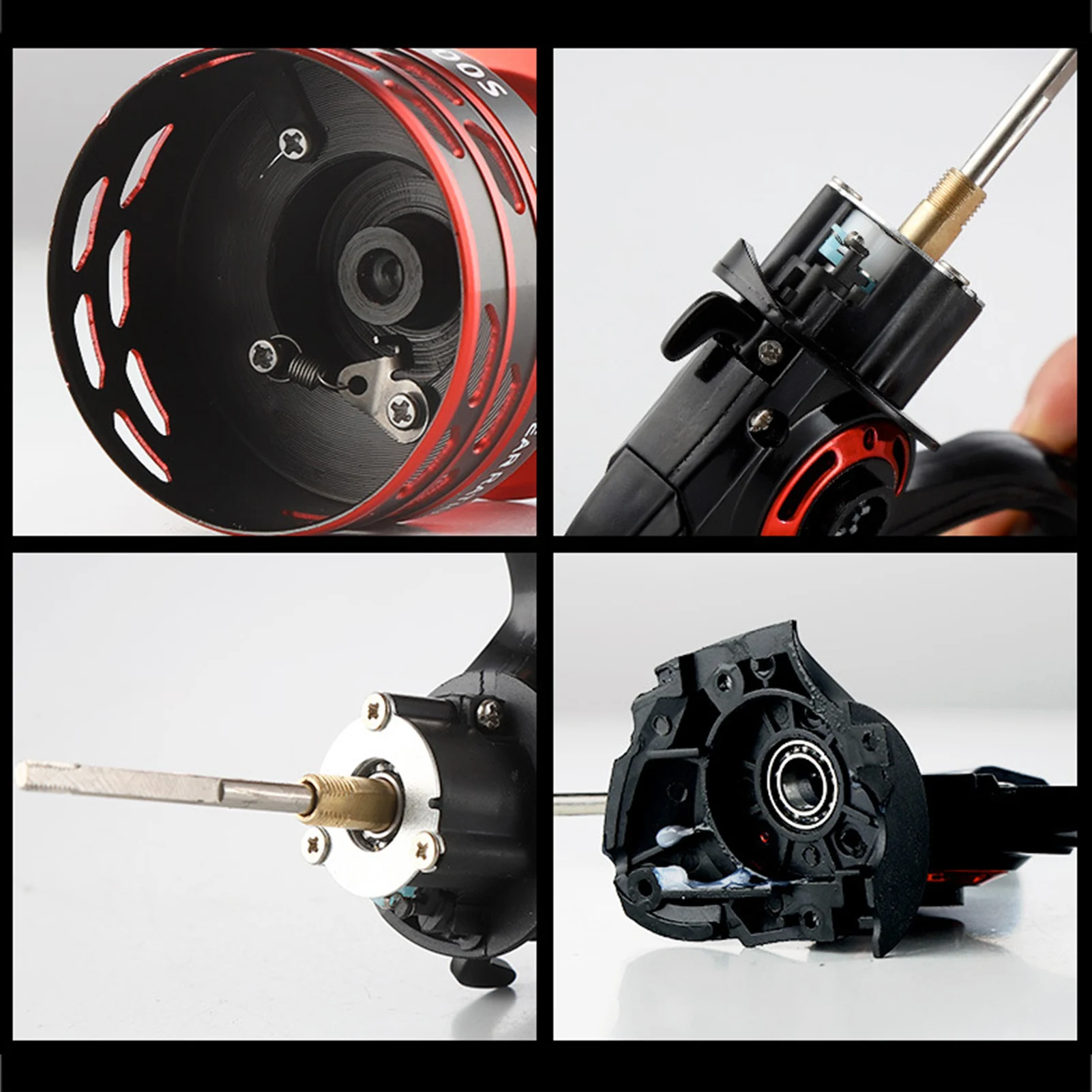 

Спиннинговые Рыболовные катушки, гладкие мощные легкие снасти для заброса приманки, аксессуары, колеса для рыбалки, метательные катушки 1500 ...