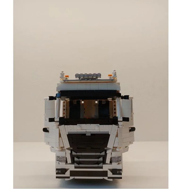 Новая модель грузовика прицепа строительные блоки игрушки сращивающиеся 1603 шт.