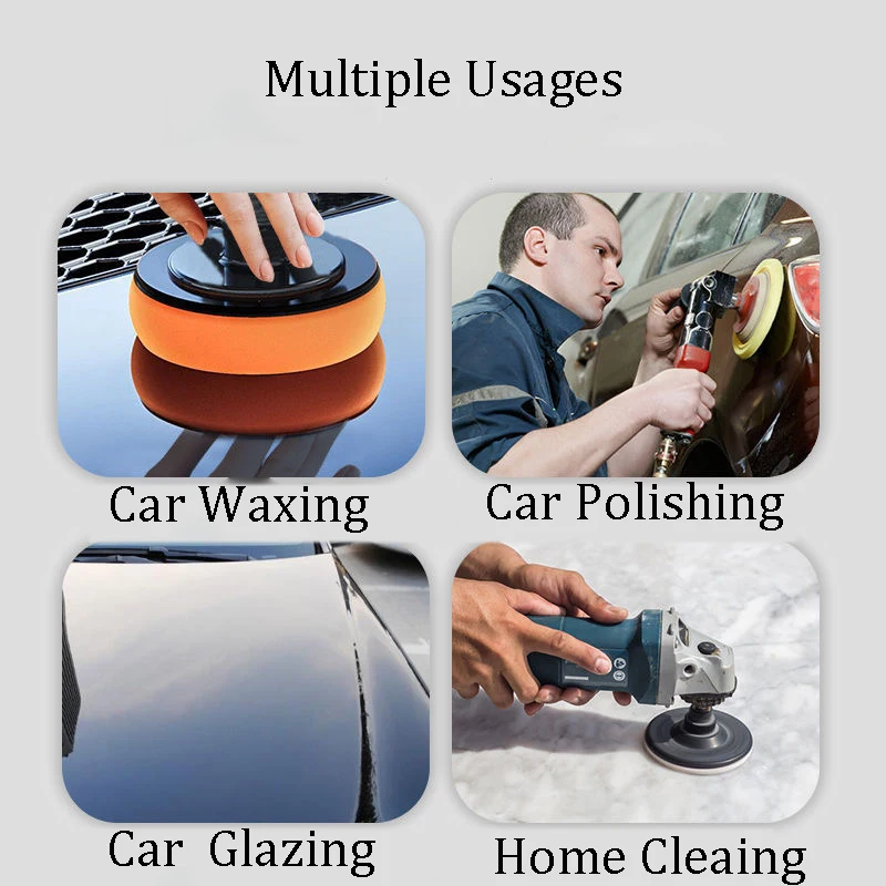 Автомобильный полировальный диск самоклеящаяся Губка для полировки 11/7/6/5