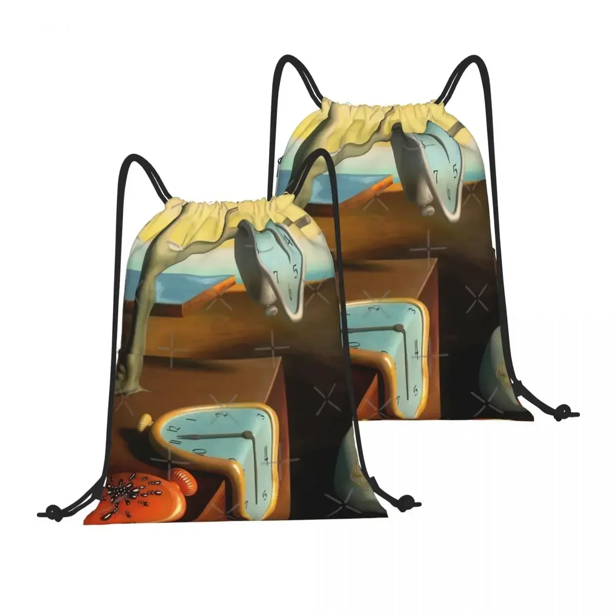 Рюкзак на шнурке сумка через плечо с эффектом памяти карман молнии портативная