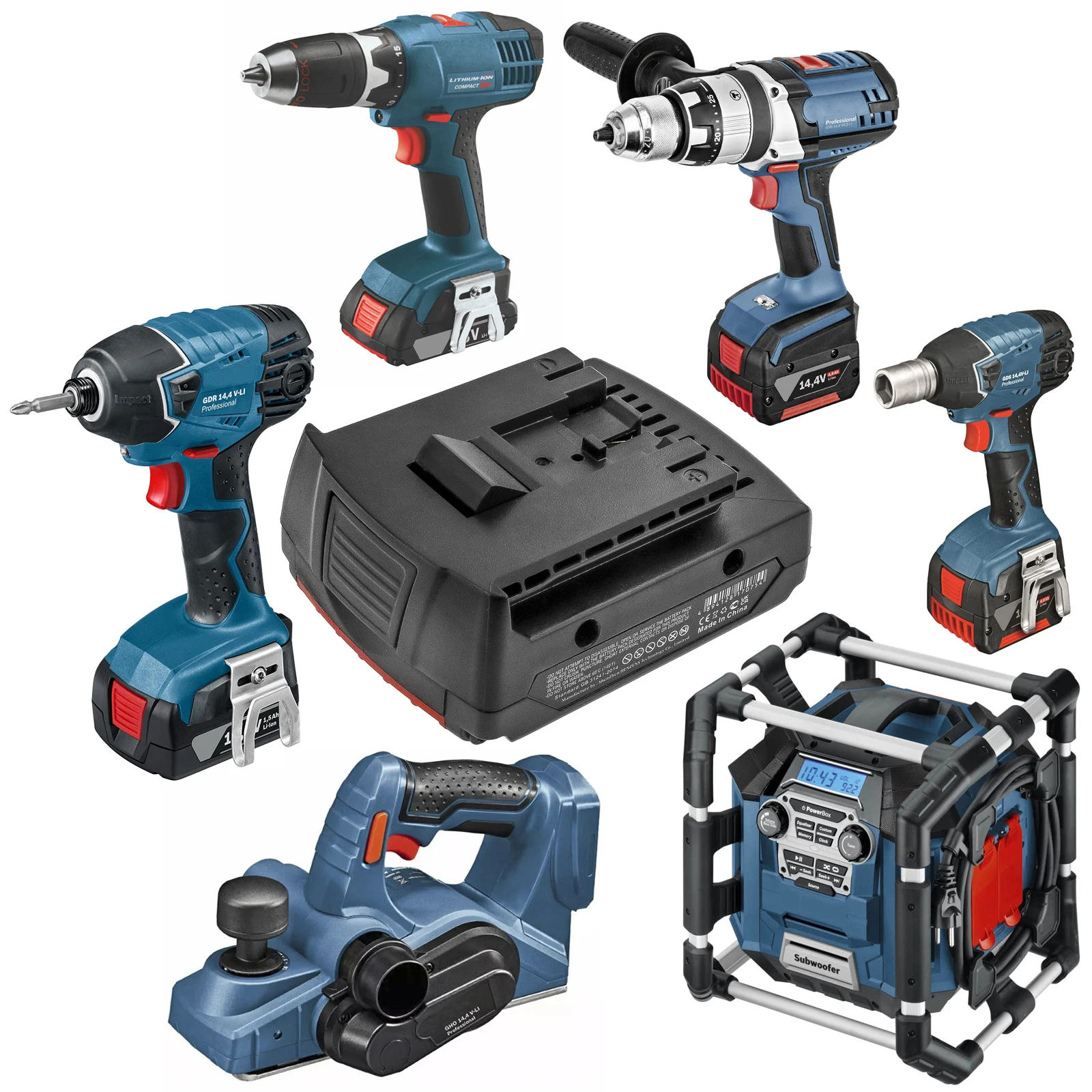 

CS 2000mAh Battery For Bosch DDB180-02 GDR 1080-LI GDR 14.4 V-LI GDR 14.4 V-LI MF GDR 14.4 V-LIN GDR 14.4V-LIMF GDR 1440-LI