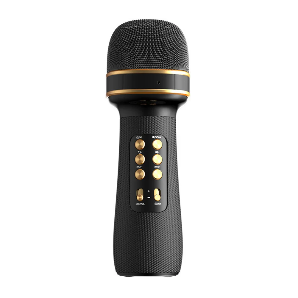 

Portable Karaoke Mircrophone Wireless Karaoke Microphone Bluetooth Handheld Music Player 4-6 Hours Home KTV Player