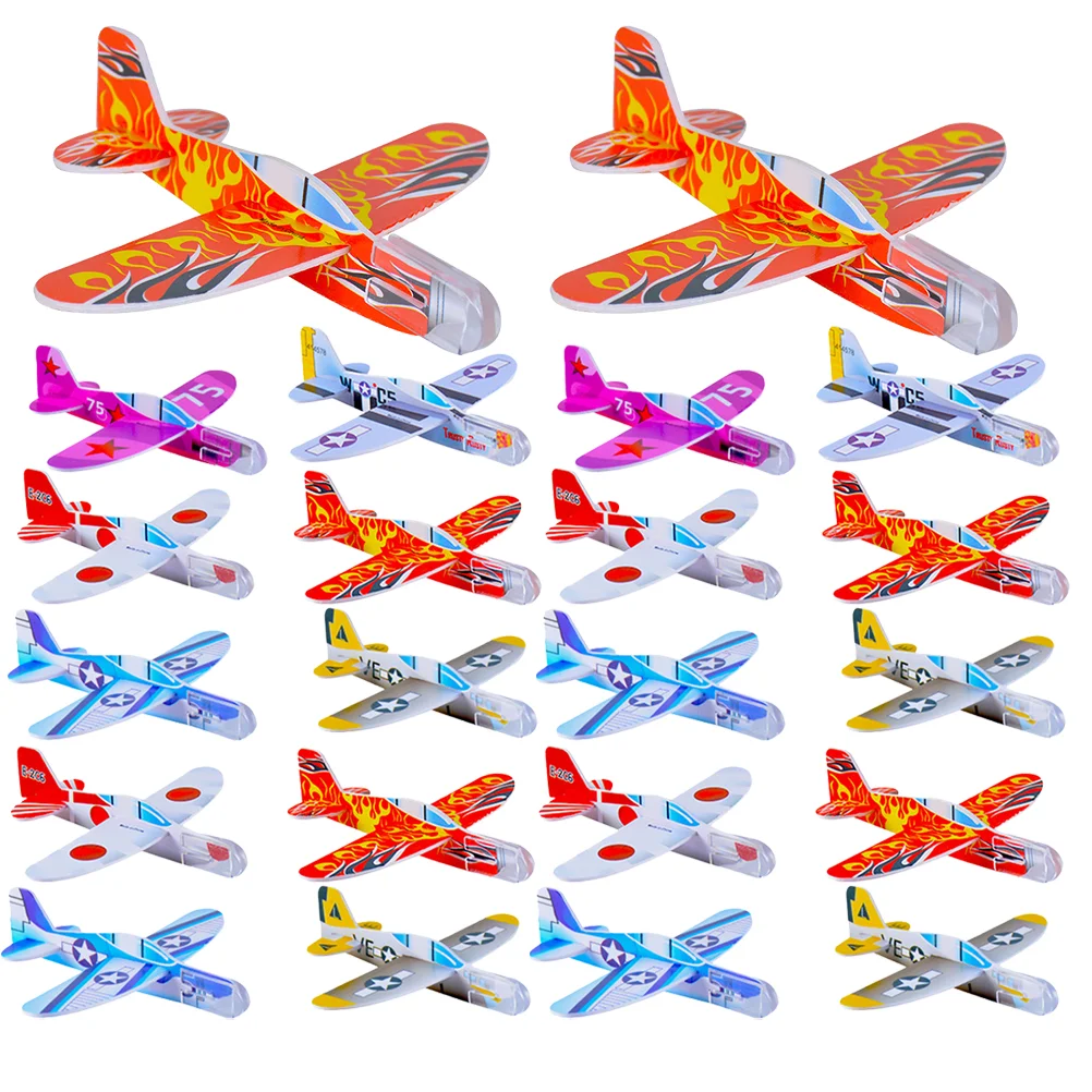 

32 Pcs Plane Toy Kids Toys Playset Outdoor Foams Glider Gliders Airplanes Plaything Bulk