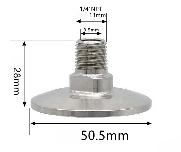 Фитинги Tri Clamp из нержавеющей стали для домашнего пивоварения