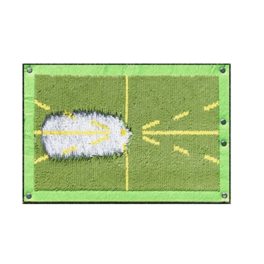 

Golf Training Mat for Swing, Clearly Shows Impact Traces, Portable Training Mats for Backyards Swing