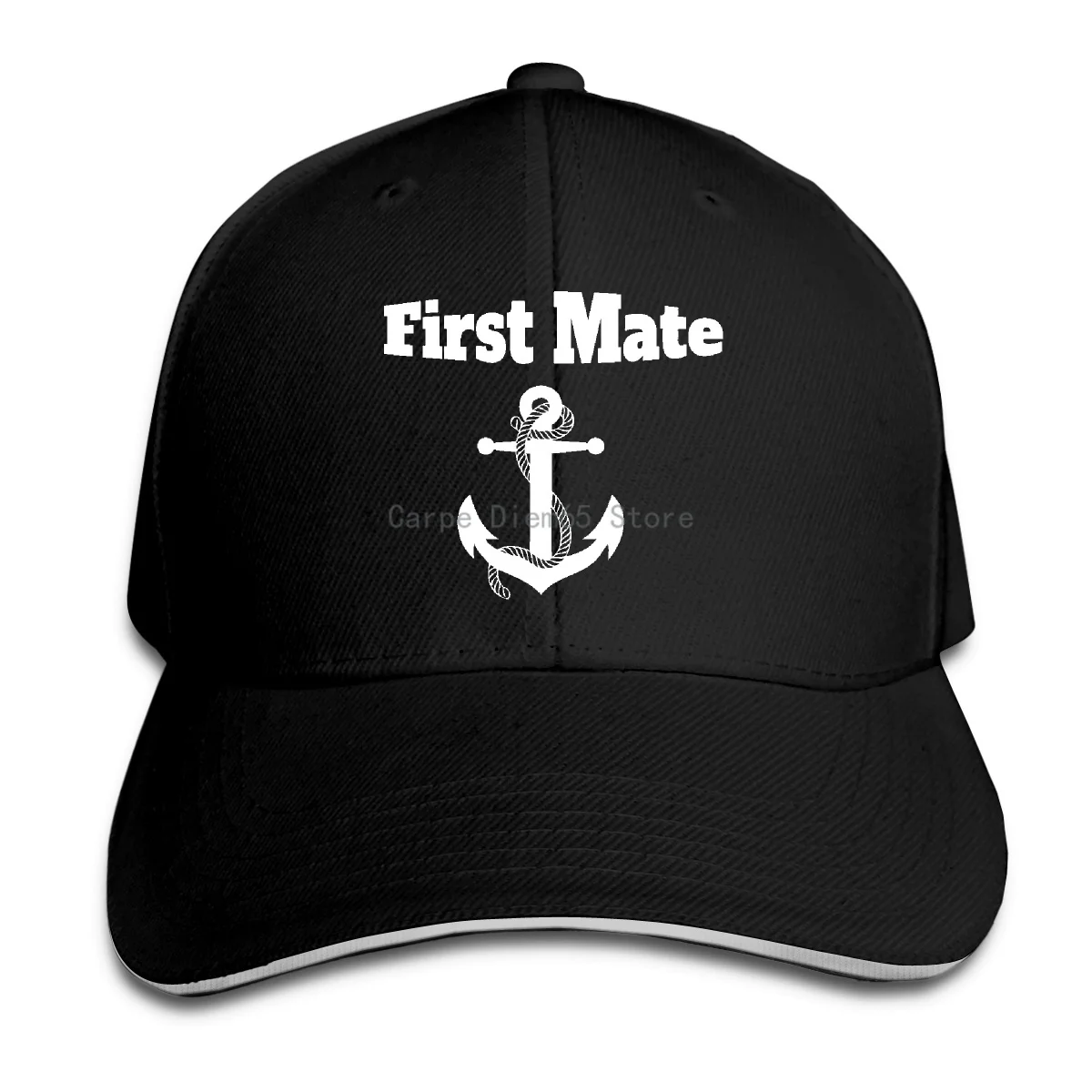 

Винтажная Бейсболка унисекс First Mate, Классическая Кепка для папы, Регулируемая Кепка-тракер