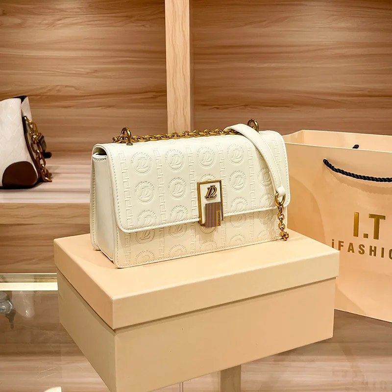

2023 Luxury Women's Louis Daisy New Chain Brand Women's Bags Senior Designer Texture Fashion One Shoulder Crossbody Handbag