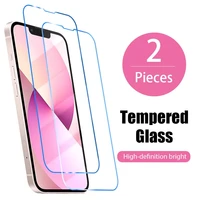 2pcs screen protector for iphone 13 12 11 pro xs max mini se 2020 tempered glass for iphone 7 8 6 6s plus x xr 5 5s se glass