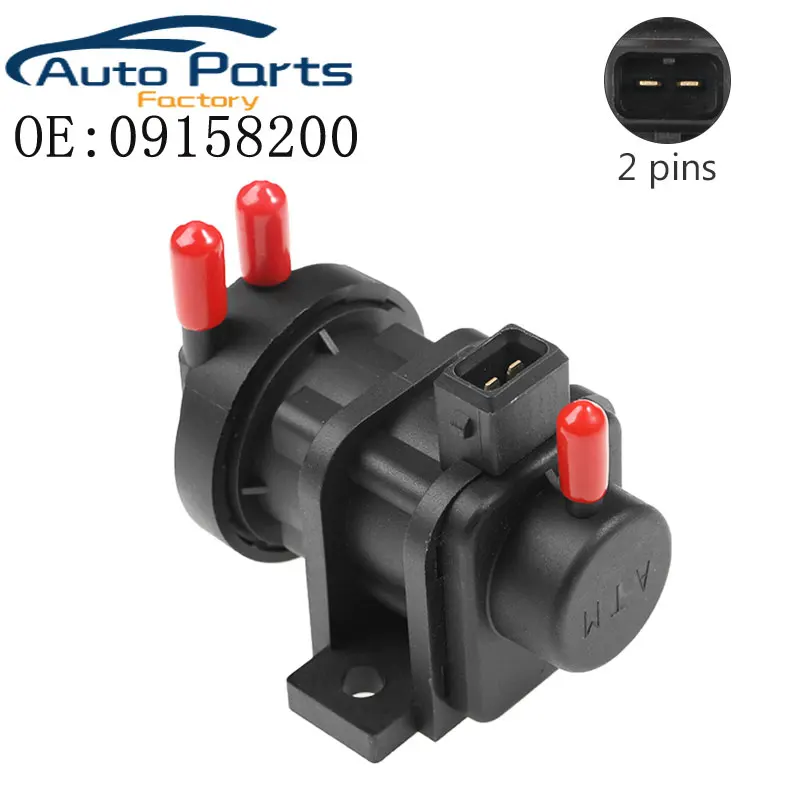 

09158200 New EGR Solenoid Vacuum Valve For Opel Vectra B CC GTS Zafira a Astra G 2.0 2.2 DI DTi 16V 9158200 5851037