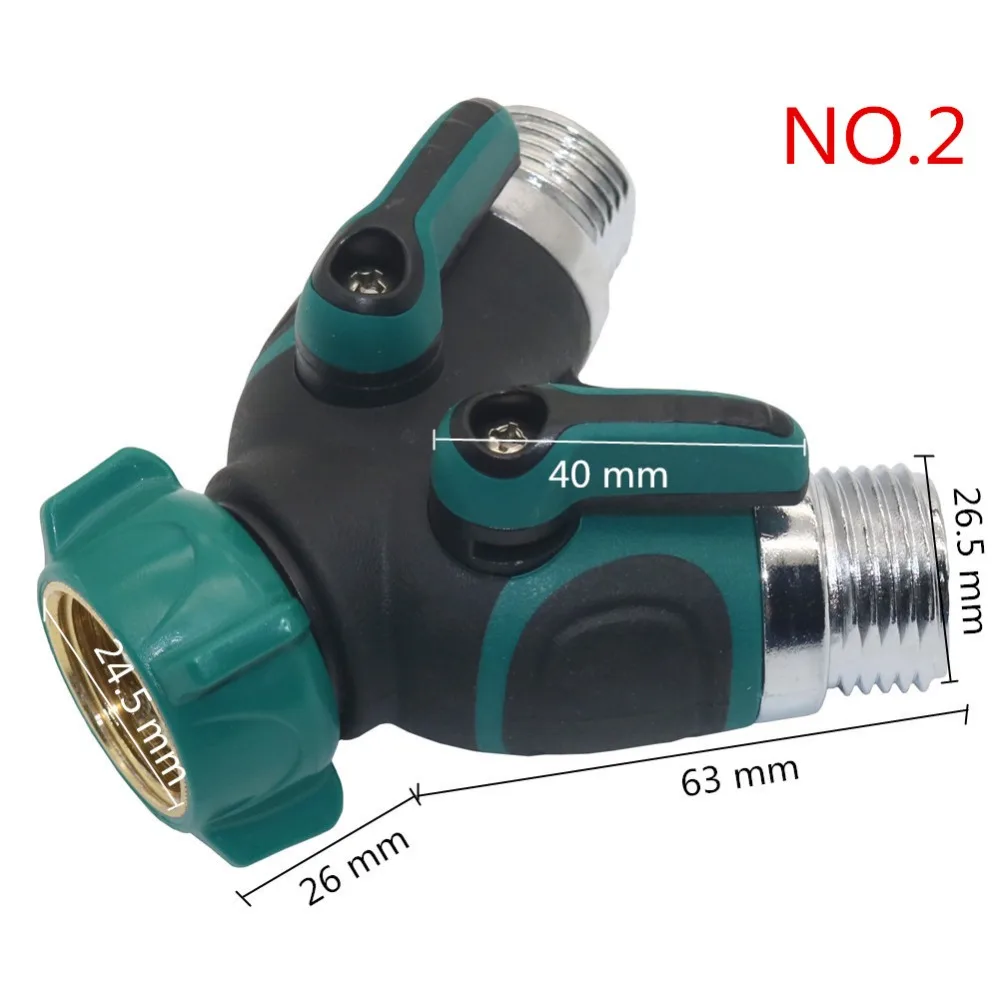 

Металлический садовый разветвитель 3/4 дюйма Adhere To Fly