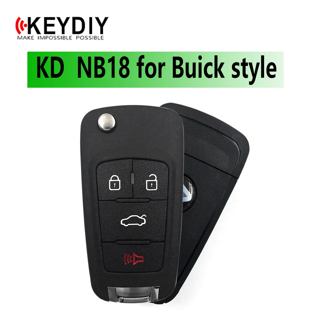 

1/5/10pcs/Lot KEYDIY NB18 4 Buttons for Buick Style KD Remotes Car Key For MINI KD/KD-X2 /KD-MAX KD MAX Auto Key Programmer