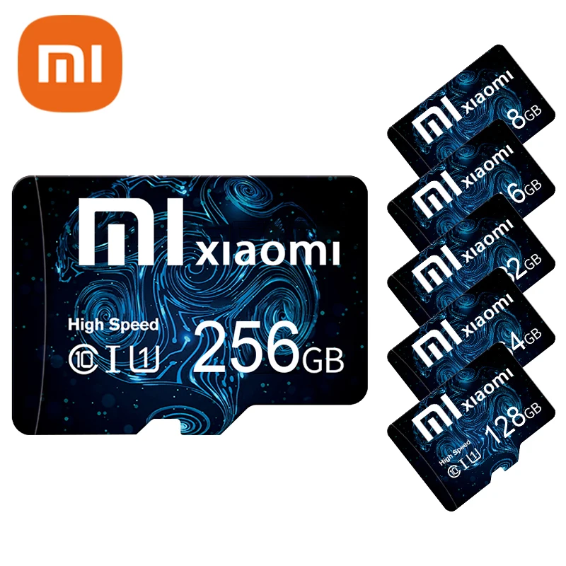

Оригинальная Micro SD карта Xiaomi 1 ТБ 256 ГБ 512 ГБ высокоскоростная класс 10 Мини карта памяти TF/SD флэш-карта для телефона/компьютера/камеры новинка
