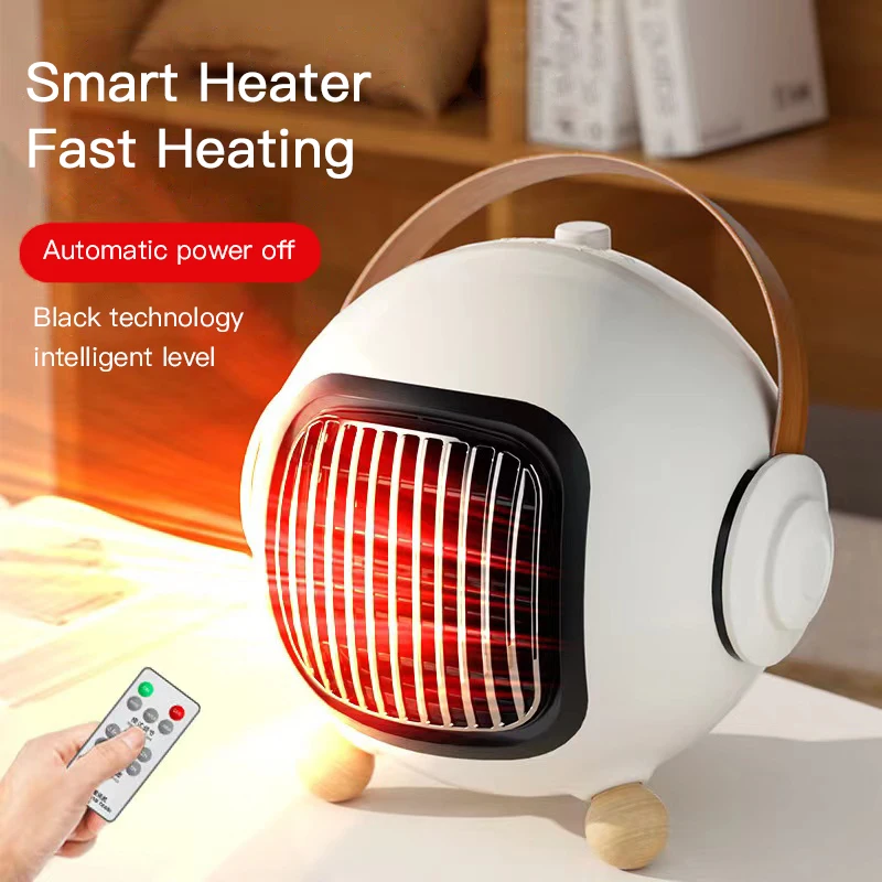 

Space Desktop Mini Heater Dryer for Home Dormitory Office Electric Heater Hot Fan Small Portable PTC Ceramic Heating Heaters