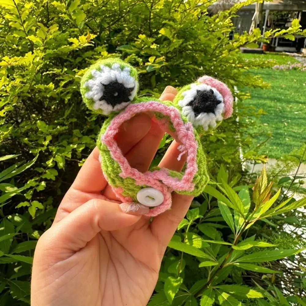 Новая вязаная шапка модная милая повседневная ярких цветов мини-кукла с