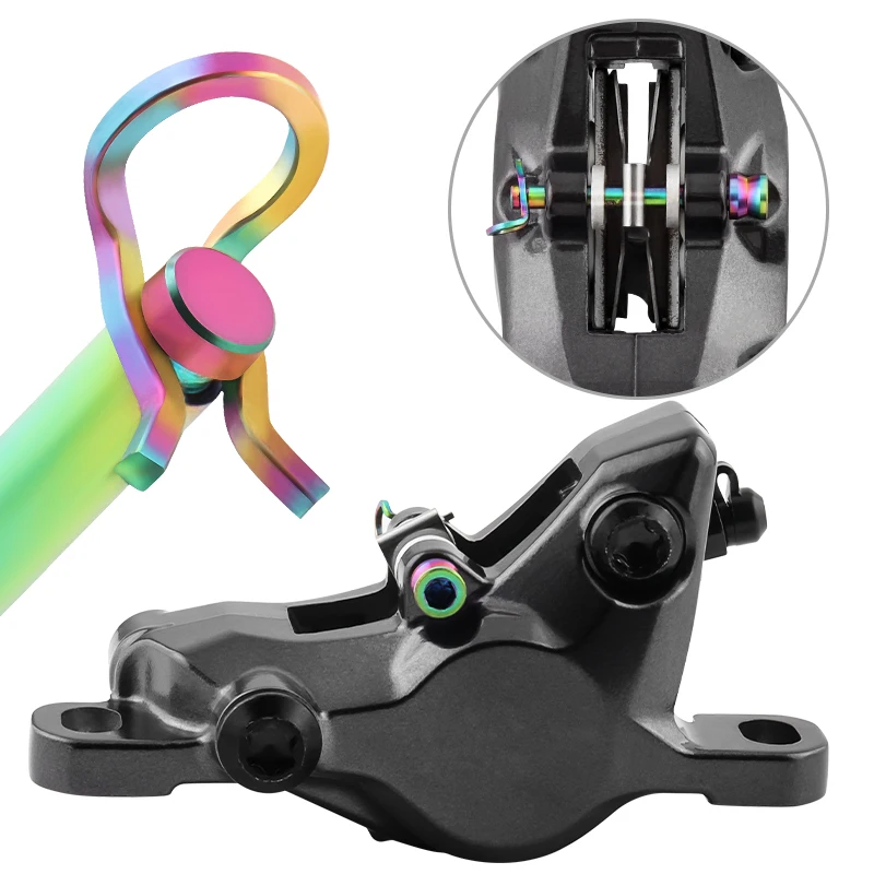 Велосипедные дисковые Тормозные колодки Ti TC4 вставки из титана для горных