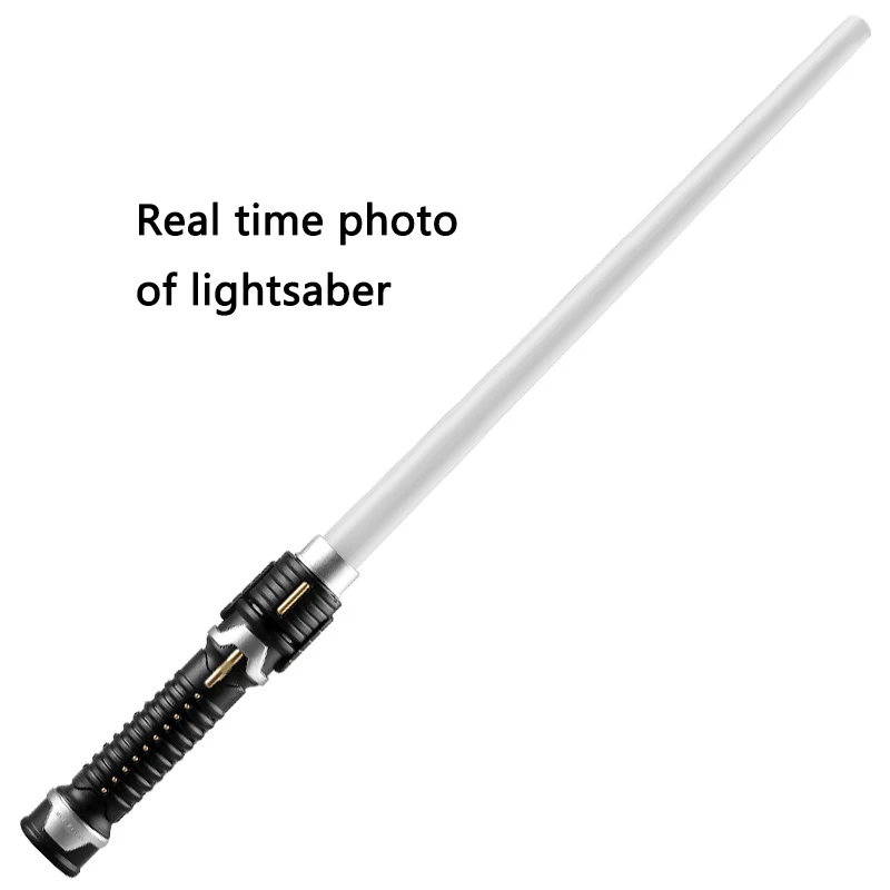 Фото Новый световой меч-катапульта 2-в-1 с LED-подсветкой, светящаяся игрушка для косплея в стиле Звездных войн, световая палка для рейвов, крутой подарок для детей №4