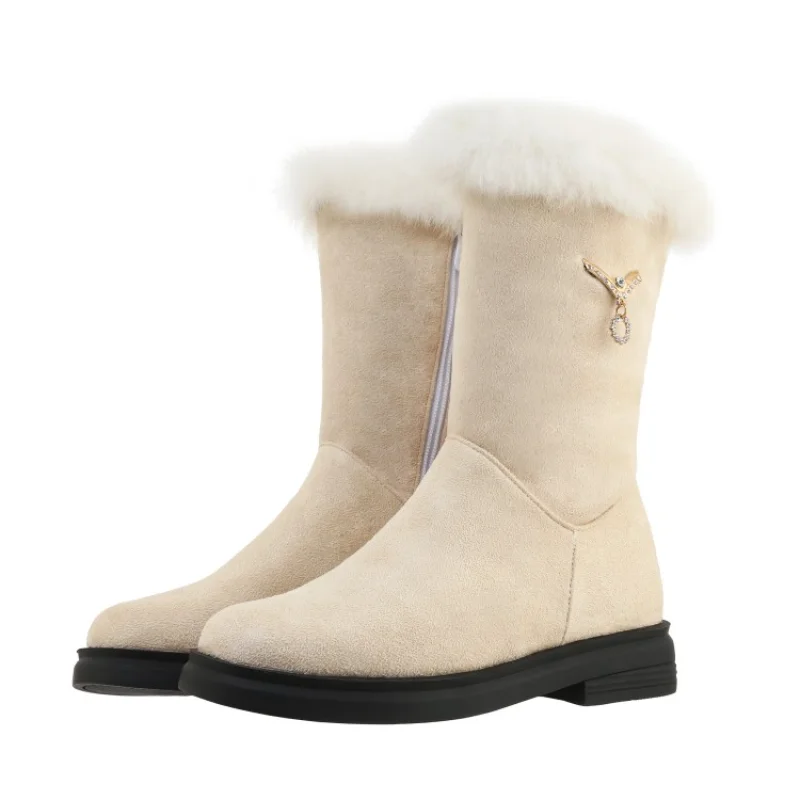 

Женские замшевые туфли на толстом каблуке, на осень и зиму