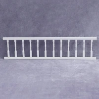 dollhouse handrail delicate compact decoration dollhouse miniature handrail fence miniature fence for collection