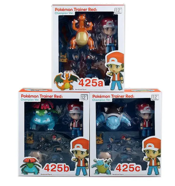 

Pokemon Charizard Venusaur Blastoise Cute Action Figure Toys