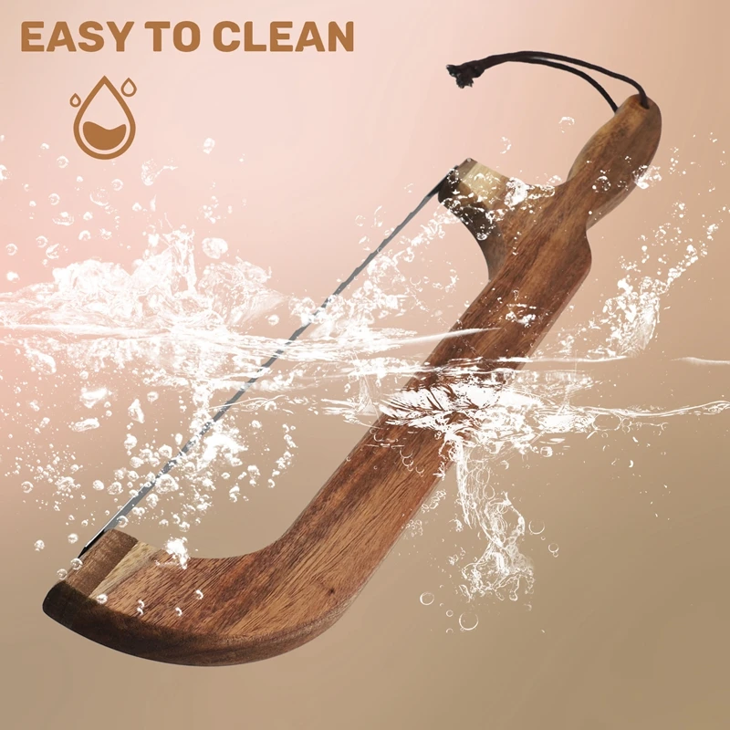 Нож для хлеба деревянный нож с луком домашнего зубчатый 16 5 дюйма резки