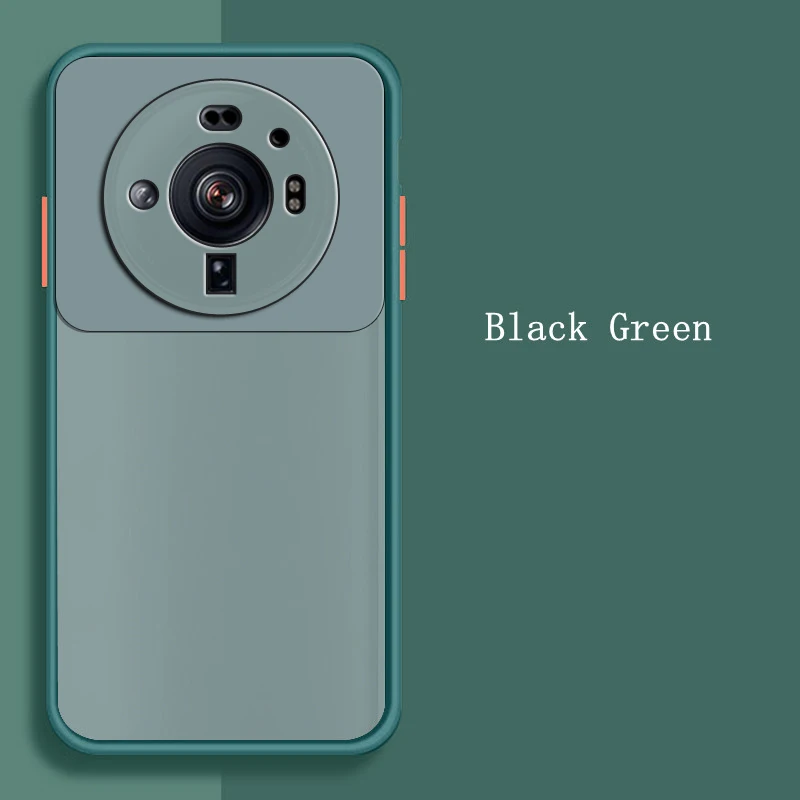 For Xiaomi 12S Ultra Case Xiaomi 12S Ultra Cover 6.73 inch Silicone Matte Translucent Bumper For Xiaomi Mi 12S 12 Pro Ultra 5G