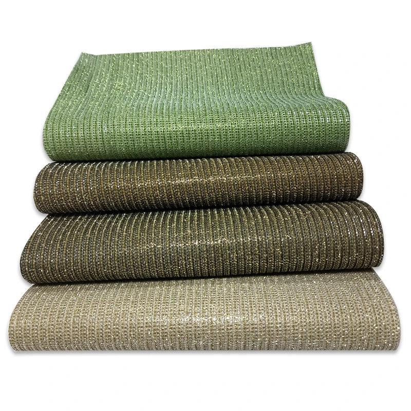 

Filament Design Lace Mesh Fine Glitter Faux Leather Knitted Backing for Shoes/Bag/Garment/Earring/Cover DIY Accessories Material