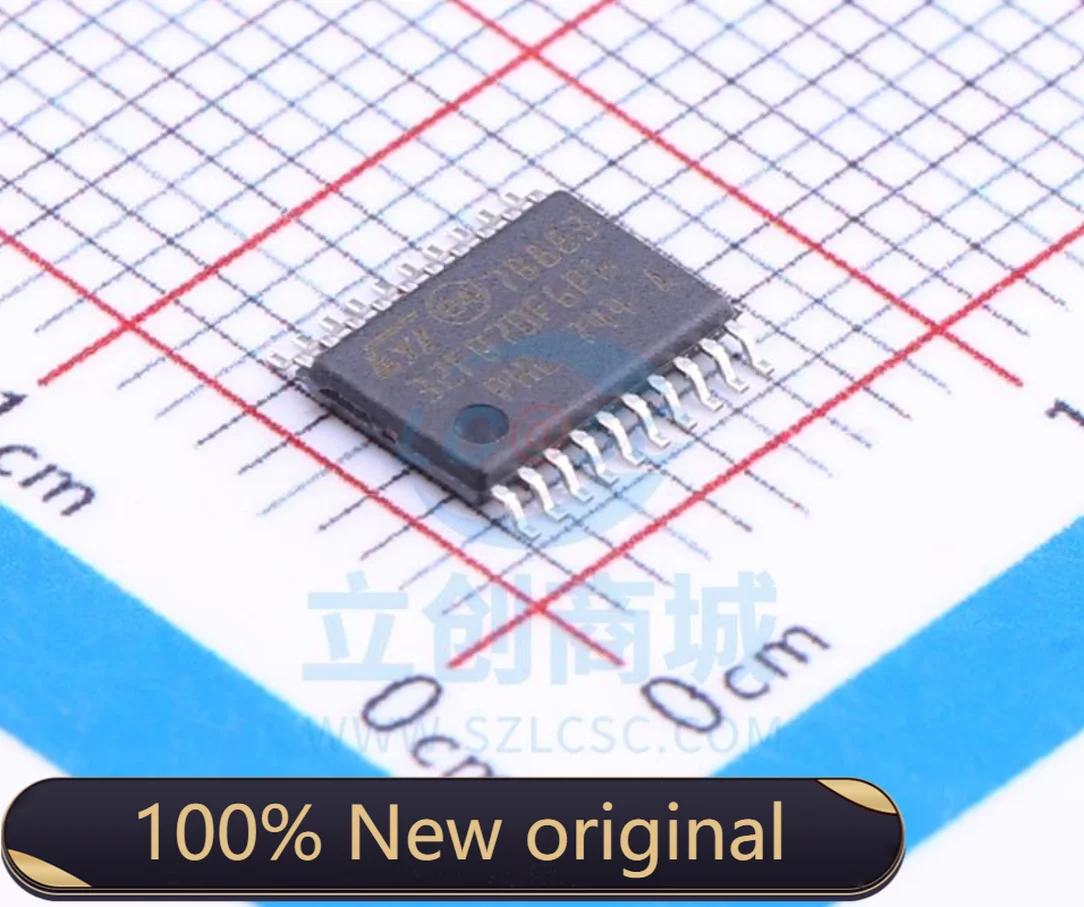 

100% New Original STM32F070F6P6 Package TSSOP-20 New Original Genuine Microcontroller (MCU/MPU/SOC) IC Chi