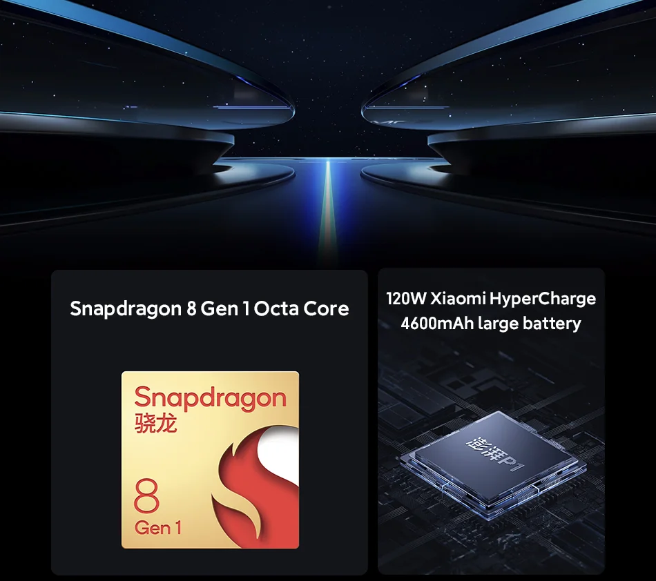 Смартфон Xiaomi 12 Pro Mi с глобальной прошивкой Snapdragon 8 Gen 1 128 ГБ/256 ГБ дисплей 120 Гц