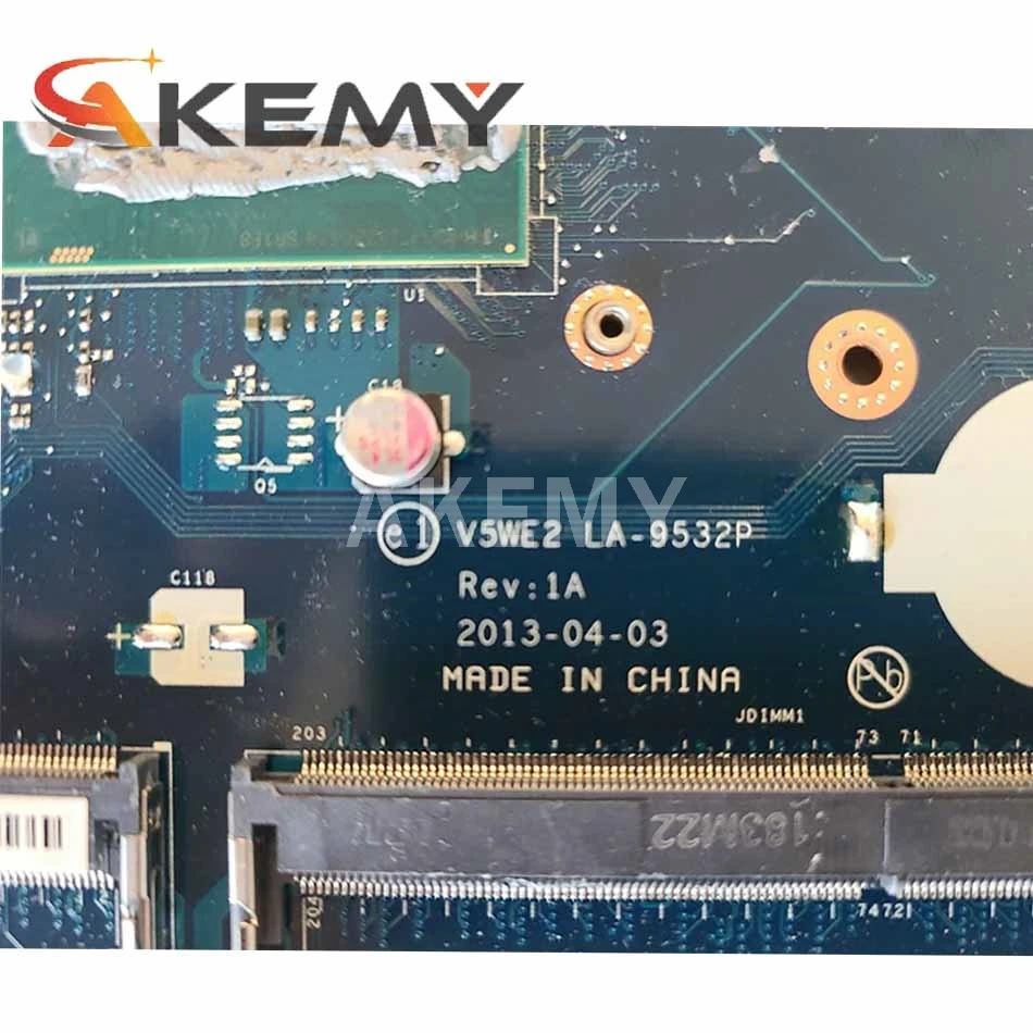 E1-532P LA-9532P материнская плата для Acer Aspire E1-532 ноутбука W/ 2955U 2957U 3556U 3558U I3 I5 I7 CPU |