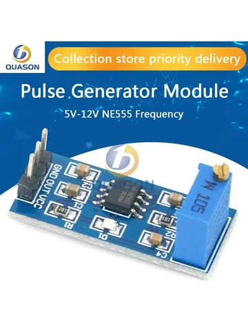 Регулируемый модуль генератора импульсов, 1 шт., 5 В-12 В, частота NE555, новый M07, для Arduino