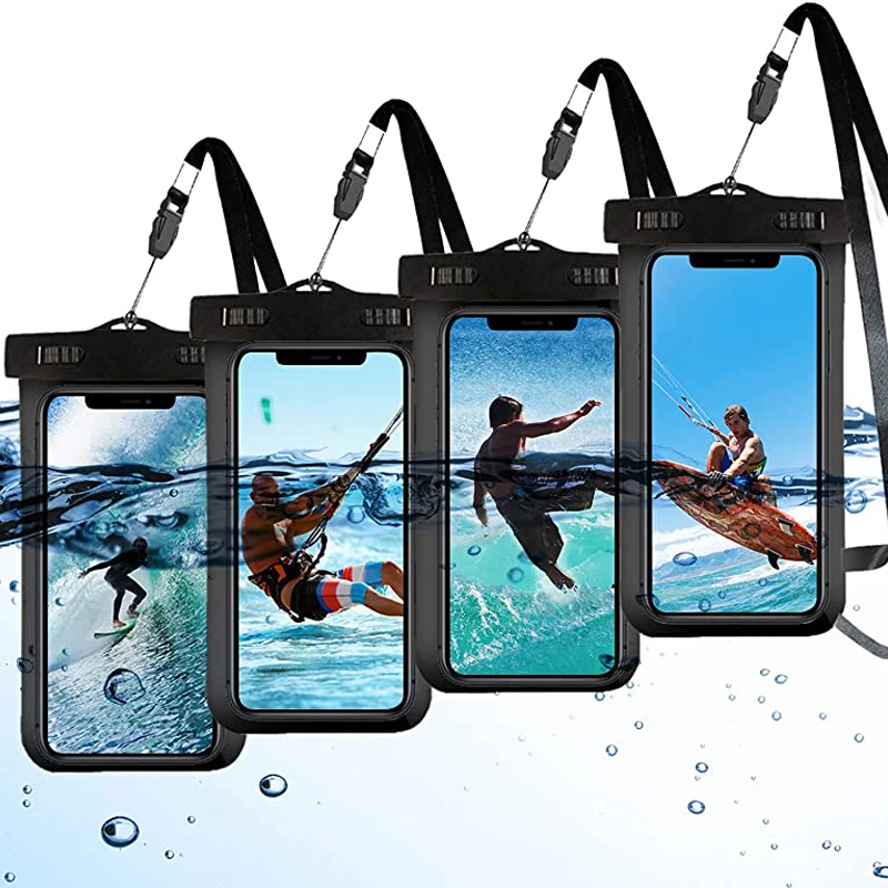 

Floating Airbag Waterproof Swim Bag Phone Case For iphone 13 12 Pro Max Samsung Xiaomi Redmi Note 10 9 Pro Huawei P30 P20 Cover