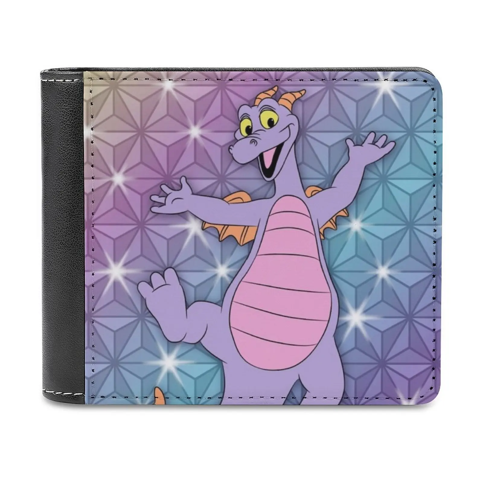 

Figment Beacon Of Magic New Men Wallets Pu Leather Men Purse High Quality Male Wallet Center Figment Journey Into Imagination