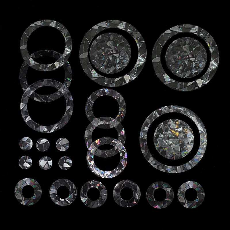 

Colorful Rainbow Glass Electrostatic Sticker Home Living Room Wall Window Flowers Bird Protection Anti Collision Sticker Decor