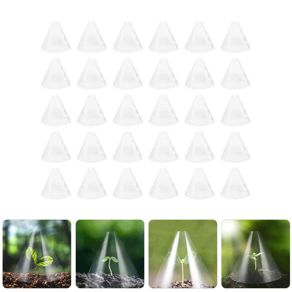 

30 шт., защитные накладки на садовые колокольчики