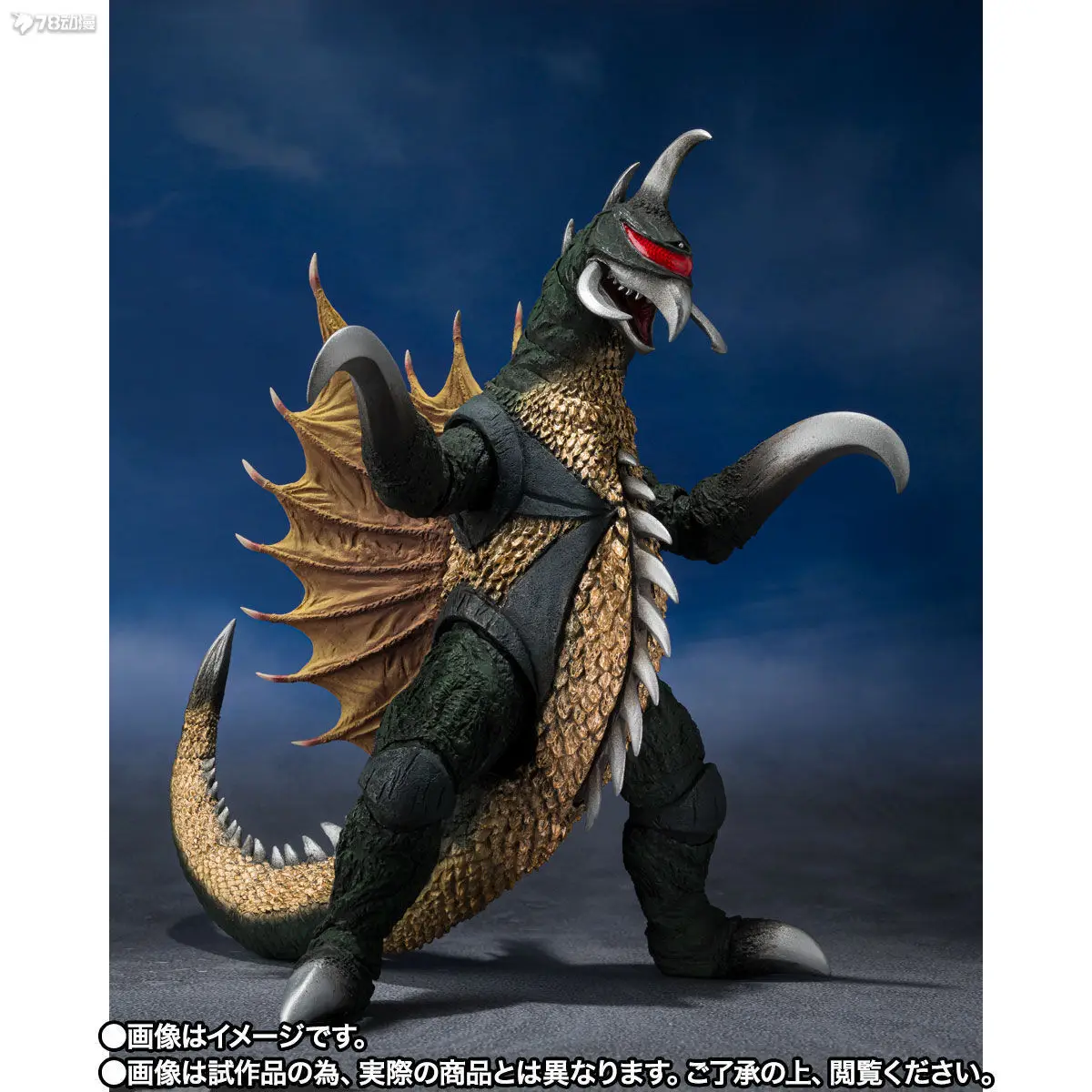 Фото Оригинальная коллекционная фигурка Bandai SHM Series Limited and Special Edition Gigan (1972) из серии «Земной штурм: Годзилла против Гигана» №4